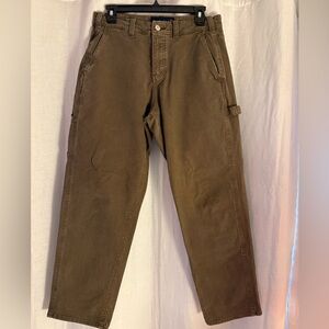 Abercrombie & Fitch Men's Tan Brown Cargo Stretch Pants 29x30